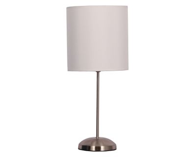 Lámpara sobremesa 1L E27 Trento marfil 2.0 Abitare