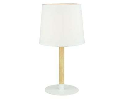 Lámpara sobremesa 1L E27 Seth blanco Abitare