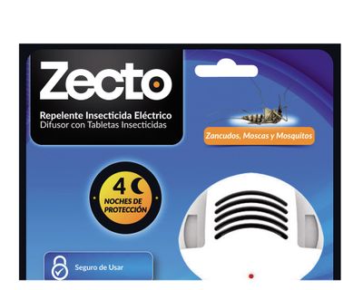 Imagen 2 del producto Difusor eléctrico + 4 tabletas insecticida Zecto Anasac