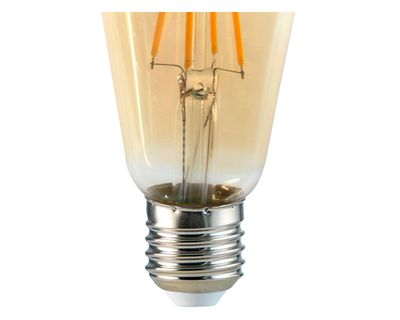Imagen 2 del producto Ampolleta LED 6W E27 luz amarilla ST58 Megabright