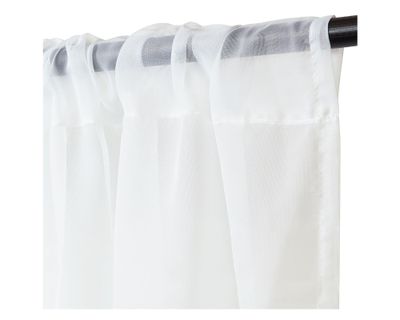 Imagen 2 del producto Cortina velo 140x230 cm blanco Cotidiana