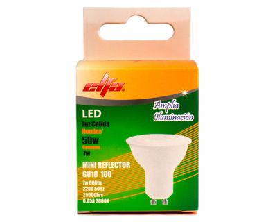 Imagen 2 del producto Ampolleta LED 7W GU10 luz cálida