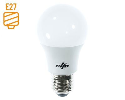 Ampolleta LED 11W E27 luz cálida Elfa