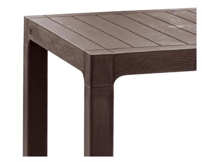 Imagen 2 del producto Mesa 80x80 cm marrón moro Reyplast