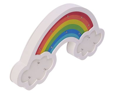 Imagen 2 del producto Lámpara sobremesa cartel LED arcoíris Abitare