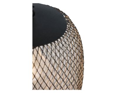 Imagen 2 del producto Lámpara colgar LED malla negro Abitare.