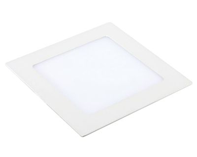 Panel LED Empotrado Cuadrado Luz Fría 12W