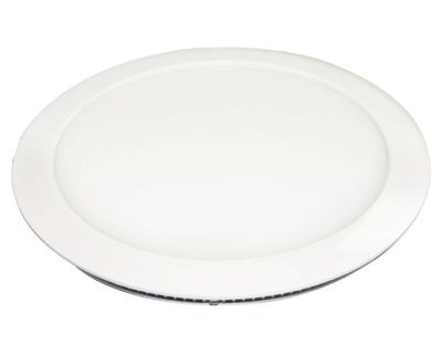 Panel LED Empotrado Redondo Luz Fría 18W