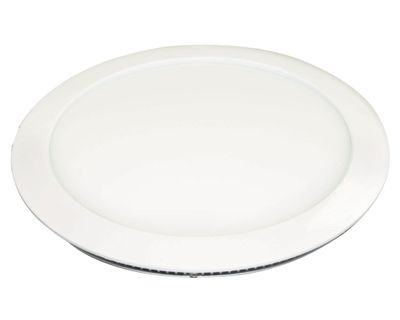 Panel LED Empotrado Redondo Luz Fría 24W