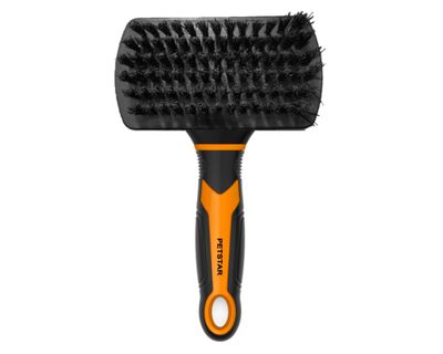 Cepillo doble rectangular Pet's fun