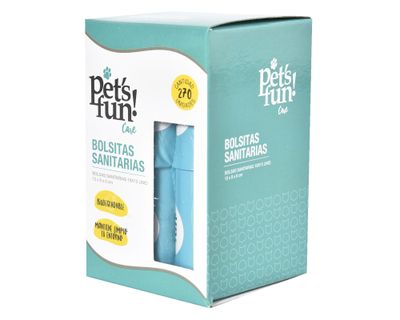 Imagen 2 del producto Bolsas sanitarias 270 unidades Pet's fun