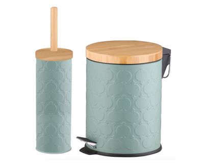 Basurero 5 lt + escobilla WC Cotidiana