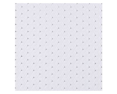 Imagen 2 del producto Piso ducha 39x69 cm Ovalado Rombos blanco Cotidiana.