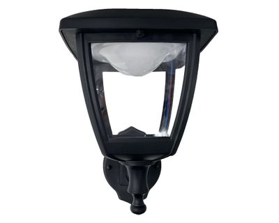 Imagen 2 del producto Farol pared LED con sensor Temis negro Abitare