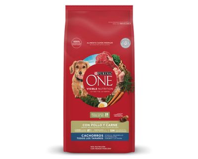 Imagen 2 del producto Alimento perro cachorro 2 kg pollo y carne Purina One.