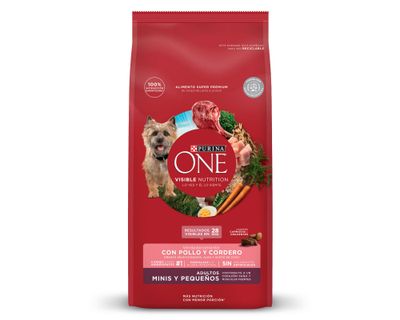 Imagen 2 del producto Alimento perro adulto 2 kg mini/pequeño pollo y cordero Purina One.