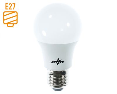 Ampolleta LED 9W E27 luz día Elfa.