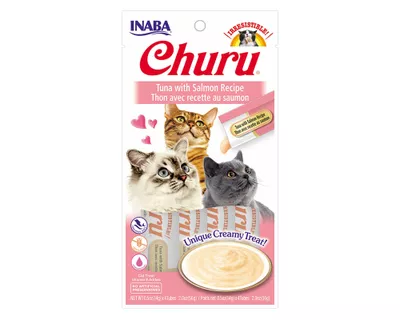Snack gato 56 gr pure atún salmón Inaba