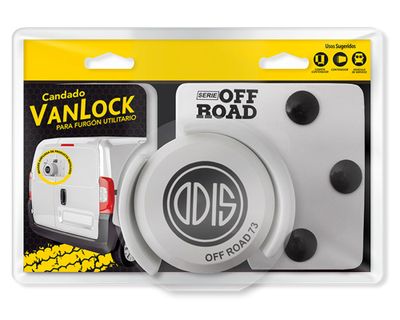 Imagen 2 del producto Candado Off Road 173 blanco Odis.