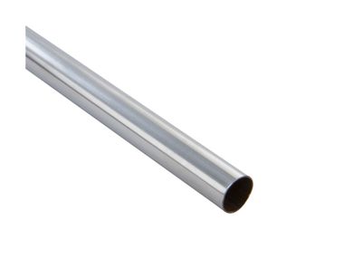 Barra cortina baño 2 m cromada Metalhsa