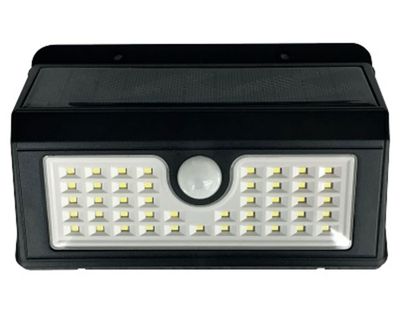 Foco solar LED 4W luz fría Megabright.