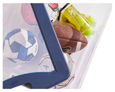 Imagen 2 del producto Caja organizadora 71 litros Clarity Wenco.