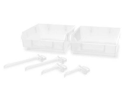 Caja contenedora transparente Ducasse Industrial.