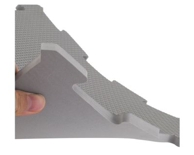 Imagen 2 del producto Mat armable gris/blanco 9 piezas Cotidiana