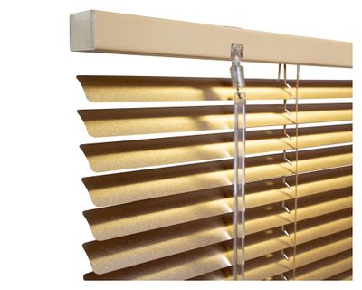 Imagen 2 del producto Persiana 150x250 cm 25 mm champaña Cotidiana