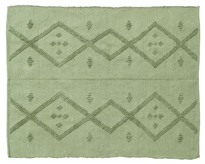 Alfombra 120x180 cm Relieve verde Cotidiana
