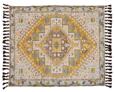 Alfombra 120x180 cm Bhopal ocre Cotidiana