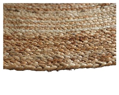 Imagen 2 del producto Alfombra 120 cm Trenzada café Cotidiana