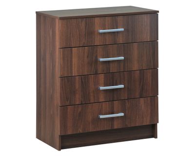 Imagen 2 del producto Cómoda nogal 4 cajones