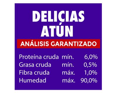 Imagen 2 del producto Snack gato 56 gr Delicias atún Champion Cat.