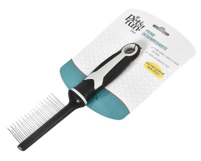 Imagen 2 del producto Peine desenredante y quita nudos Pet's fun