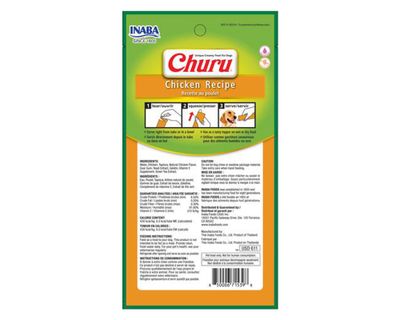 Imagen 2 del producto Snack perro 0,56 kg Churu pollo Inaba.