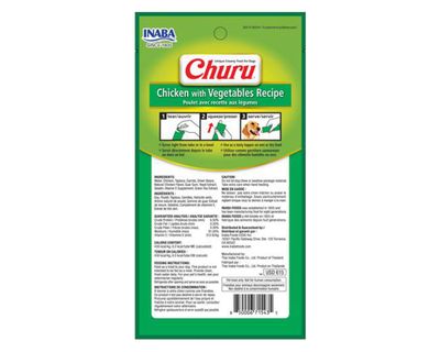 Imagen 2 del producto Snack perro 0,56 kg Churu pollo vegetales