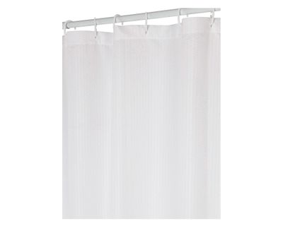 Imagen 2 del producto Cortina de baño 180x180 cm blanco Cotidiana