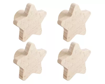 Percha funcional estrella 4 unidades