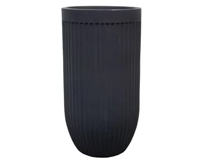 Macetero 44 cm negro Japi