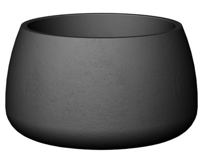 Macetero 75 cm Bios low negro Japi