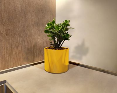 Imagen 2 del producto Macetero 16.8 cm Hanover mostaza Japi