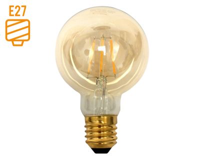Imagen 1 del producto Ampolleta led G80 vintage 6 W E27 luz cálida