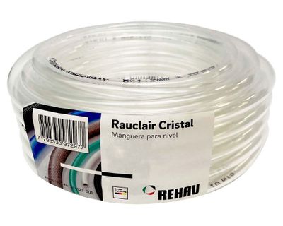 Manguera 4 mm x 20 m RAUCLAIR Cristal transparente Rehau