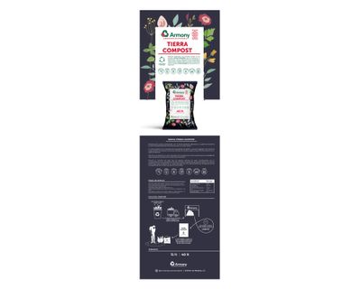 Imagen 2 del producto Tierra compost 40 litros Armony.