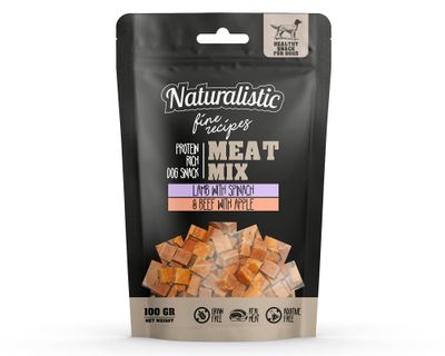 Snack perro adulto 100 gr cordero manzana