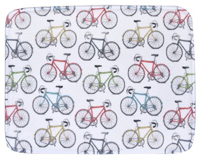 Alfombra de baño Cotidiana Bici 40x60 cm
