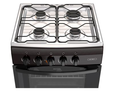Imagen 2 del producto Cocina 4 quemadores MV 120 T negro Mademsa