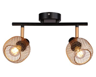 Foco sobrepuesto 2L E14 Indo malla ByP