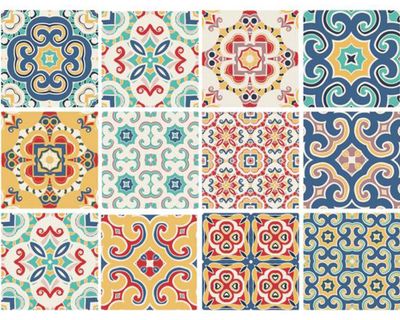 Vinilo adhesivo 15x15 cm Nairobi 12 unidades